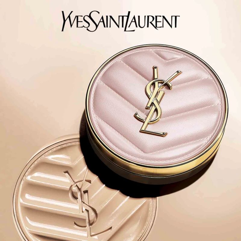 YSL Touch Eclat Glow Pact Cushion #B10 Porcelain 5g , YSL Touch Eclat Glow Pact Cushion, Yves Saint Laurent , YSL , คุชชั่น Yves Saint Laurent , คุชชั่น YSL